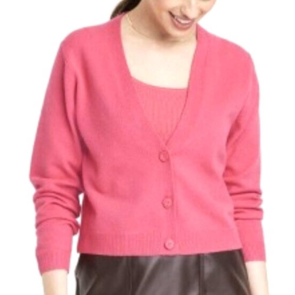 Women's Cardigan - A New Day Pink size XS NEW